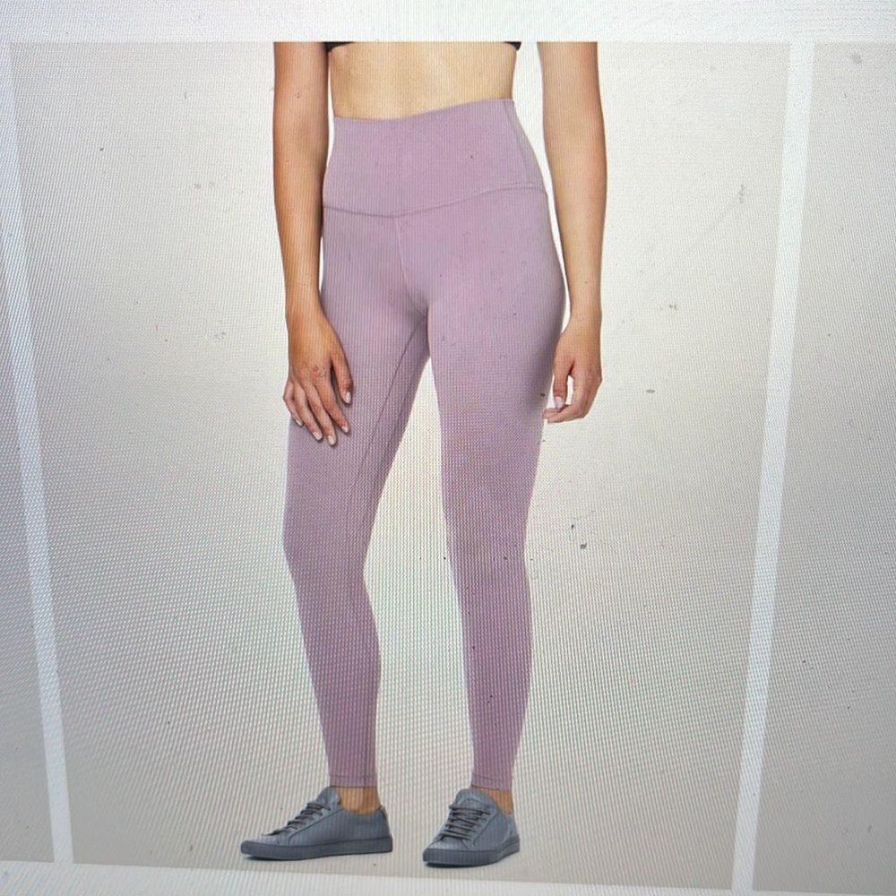 Lululemon Align Pant 28” in dusty mauve size 12